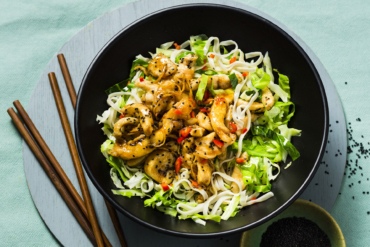 Sticky Sesame Chicken Noodles Bowl Recipe - PnP Fresh Living