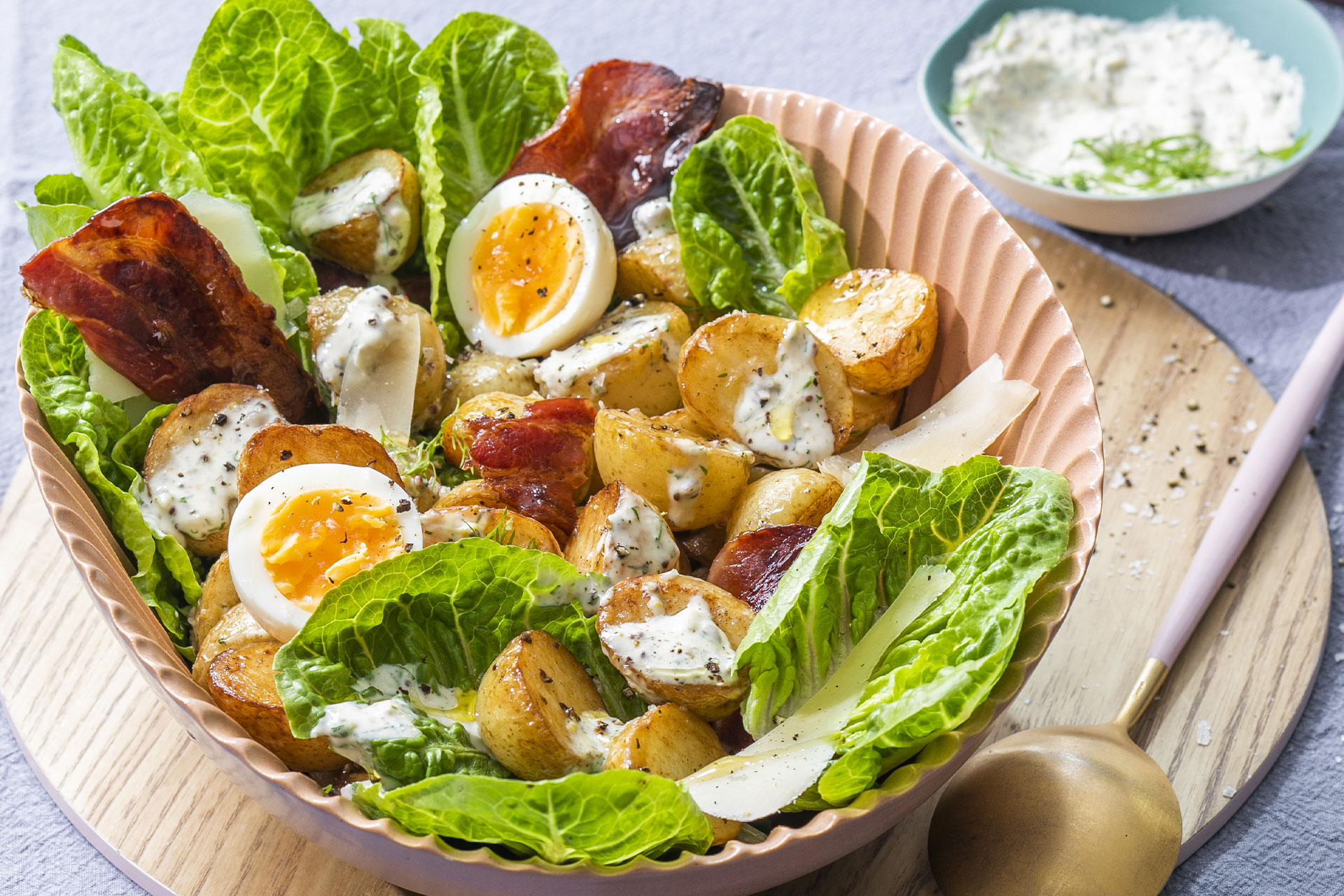 Potato Caesar Salad Recipe - Ingredients & Method - Fresh Living