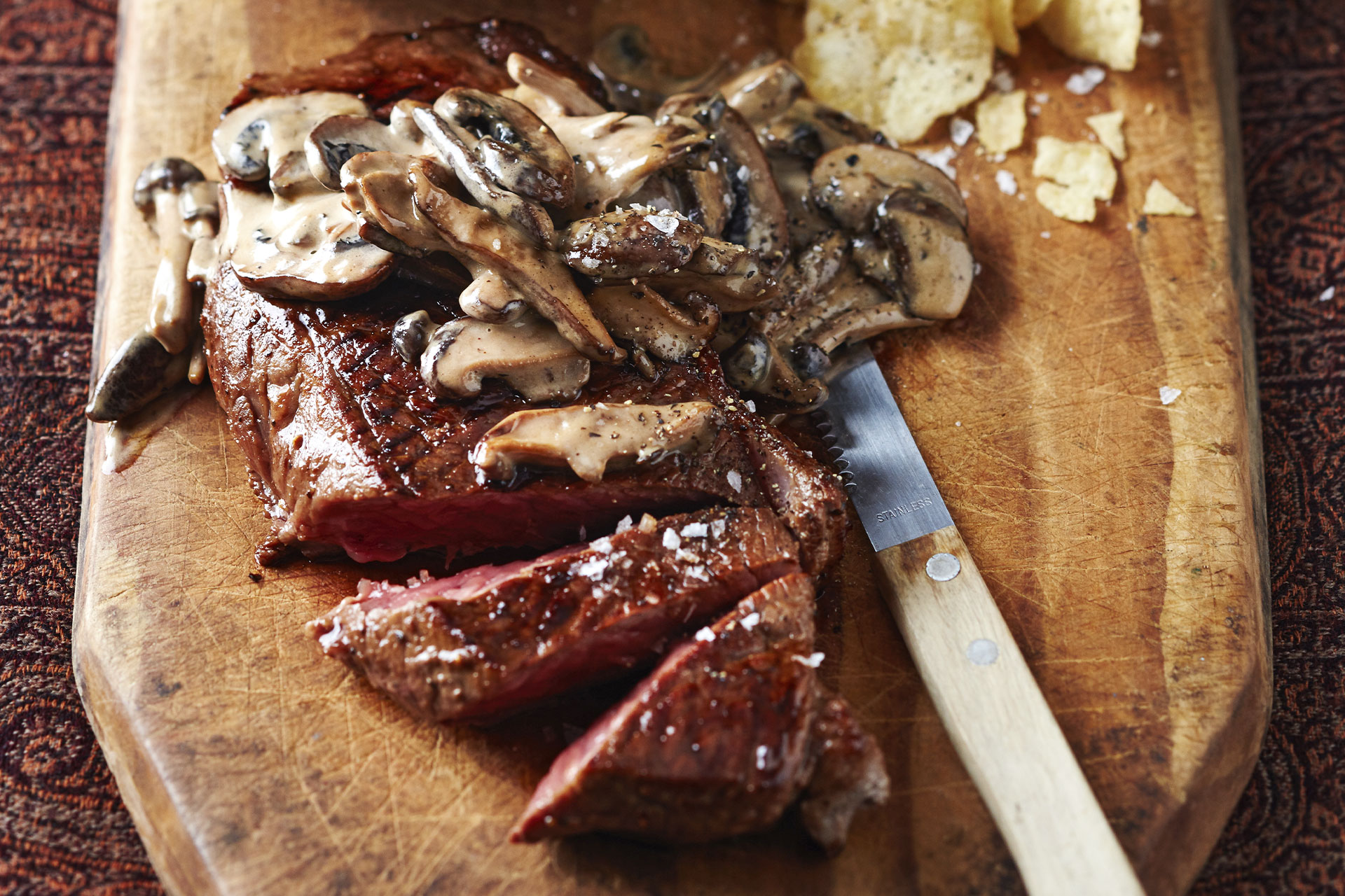 3 Secrets To A Killer Mushroom Sauce Pick N Pay Fresh Living   Classic Steak With Mushroom Sauce Recipe 